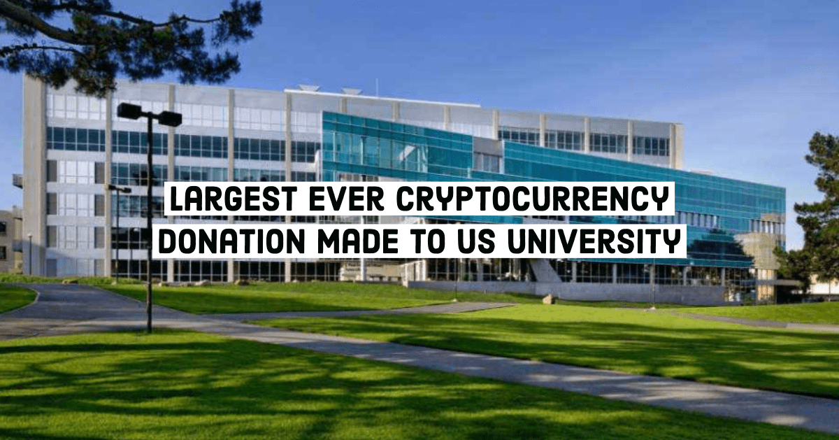 Largest Ever Cryptocurrency Donation Made to US University Image